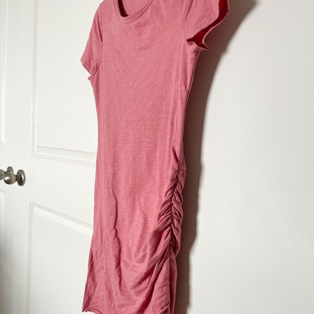 Pink Lily Fitted T-Shirt Dress